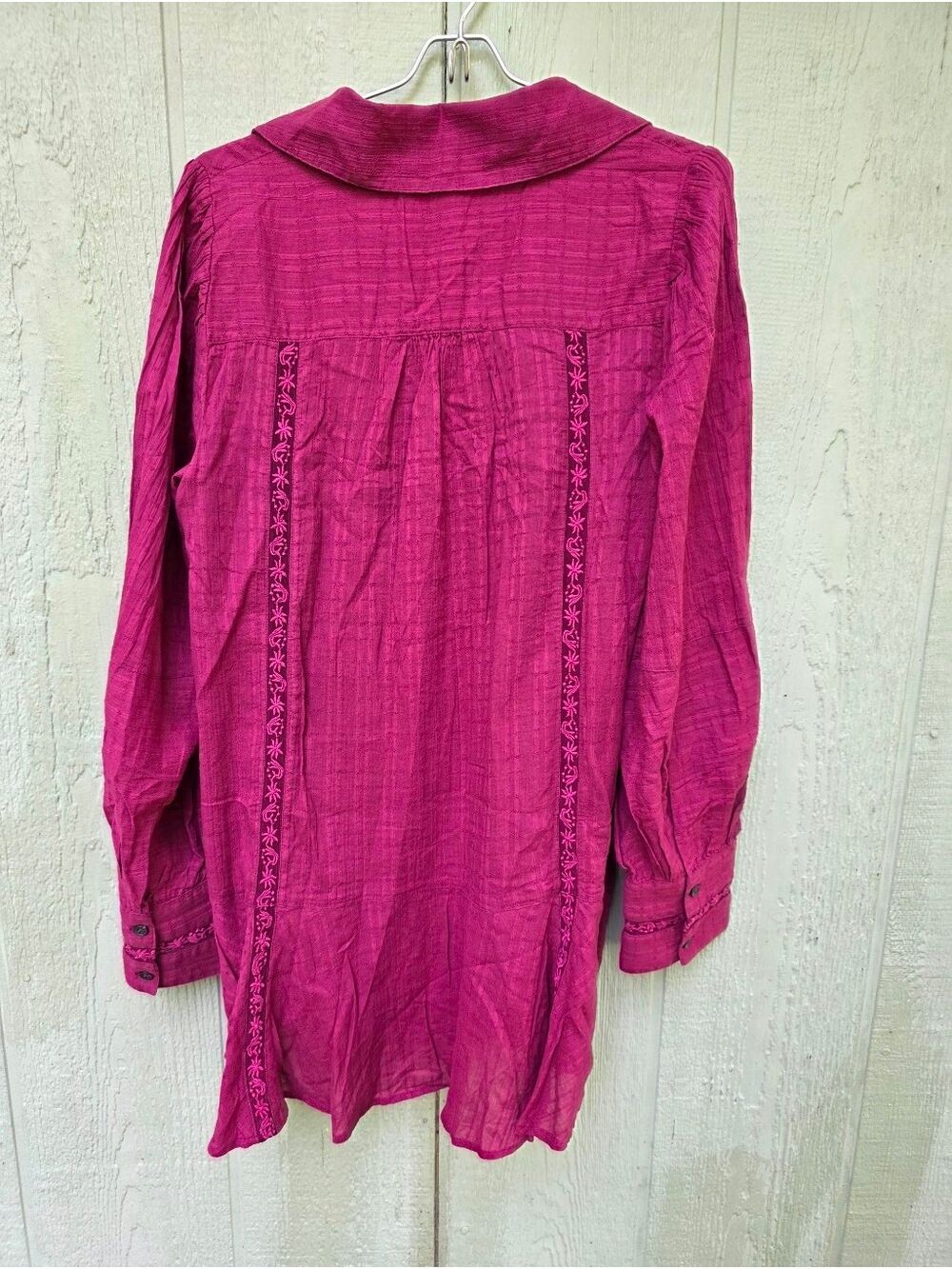 Free People Button-Down Blouse #BL2 - Picture 13 of 13